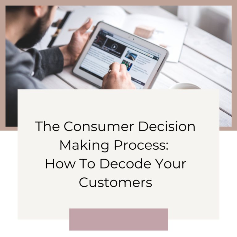 The Consumer Decision Making Process How To Decode Your Customers